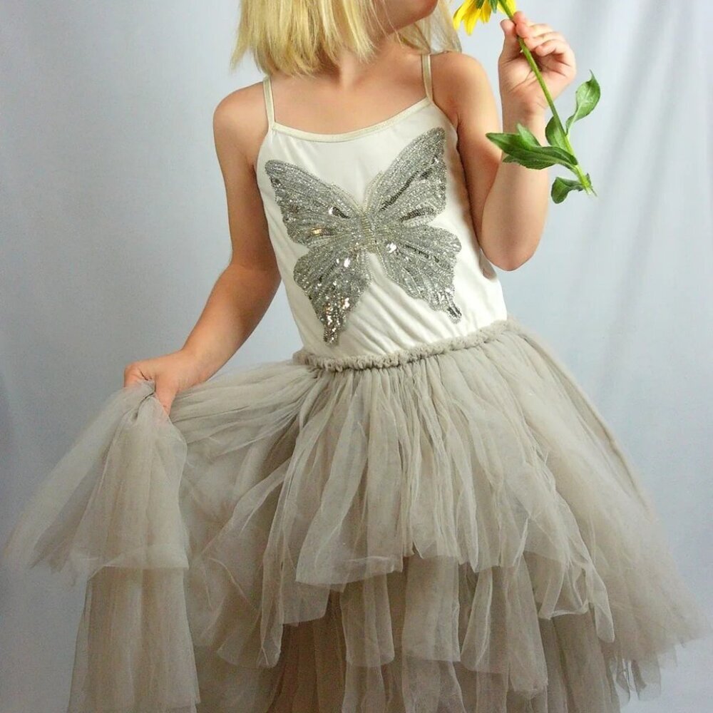 Tutu Du Monde "Butterfly Effect" Tutu Dress in Silver